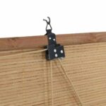 vidaXL Žalúzie a tienidlá na okná Svetlohnedá 140 x 220 cm Bambus – Obrázok 7