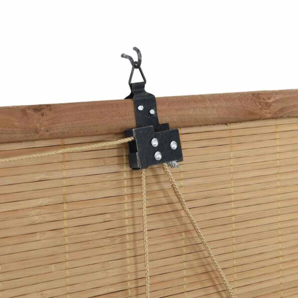 vidaXL Žalúzie a tienidlá na okná Svetlohnedá 140 x 220 cm Bambus – Obrázok 7