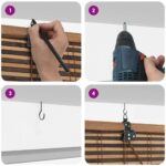 vidaXL Žalúzie a tienidlá na okná Hnedá 110 x 220 cm Bambus – Obrázok 9