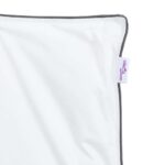vidaXL Zimný prehoz Biela 155 x 200 cm Perie – Obrázok 8