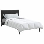 vidaXL Zimný prehoz Biela 140 x 220 cm Perie – Obrázok 3
