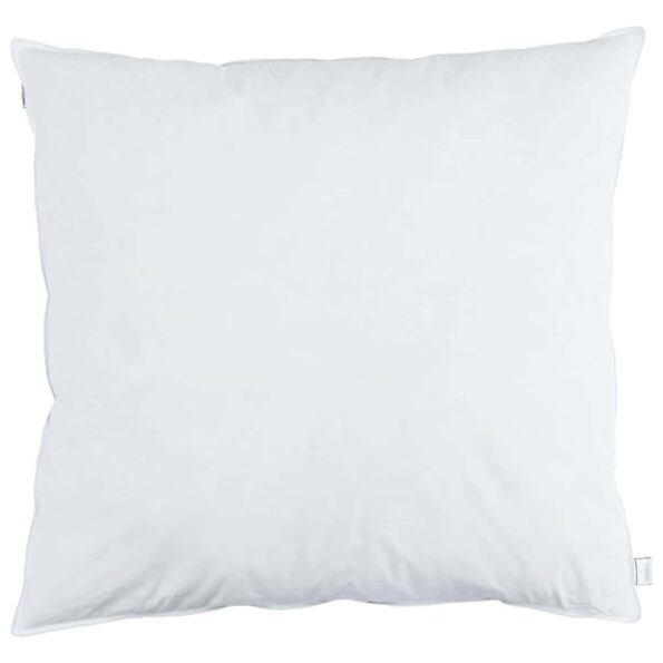 vidaXL Vankúš s vankúšom 2 pcs Biela 80 x 80 cm Perie – Obrázok 2