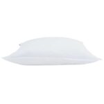 vidaXL Vankúš s vankúšom 2 pcs Biela 80 x 80 cm Perie – Obrázok 5