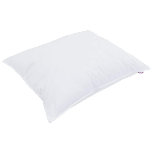 vidaXL Vankúš s vankúšom 2 pcs Biela 50 x 70 cm Bavlna – Obrázok 4