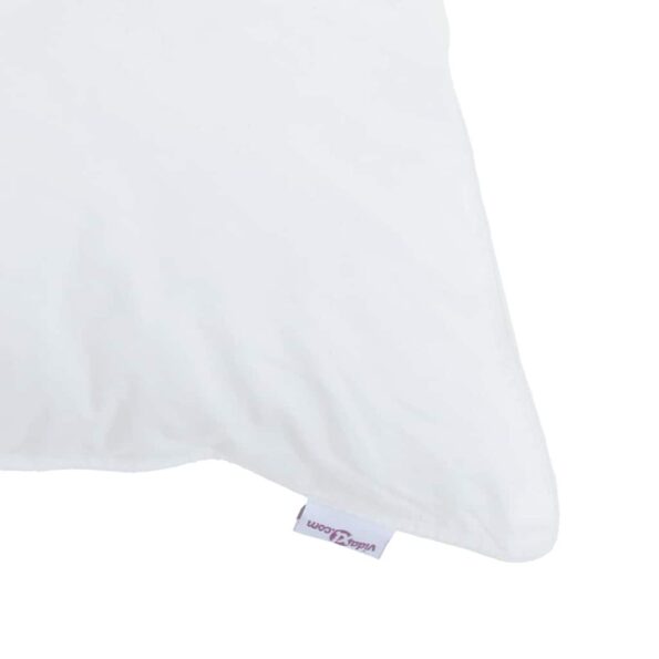 vidaXL Vankúš s vankúšom 2 pcs Biela 50 x 70 cm Bavlna – Obrázok 9
