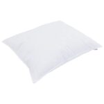 vidaXL Vankúš s vankúšom 2 pcs Biela 60 x 80 cm Bavlna – Obrázok 4