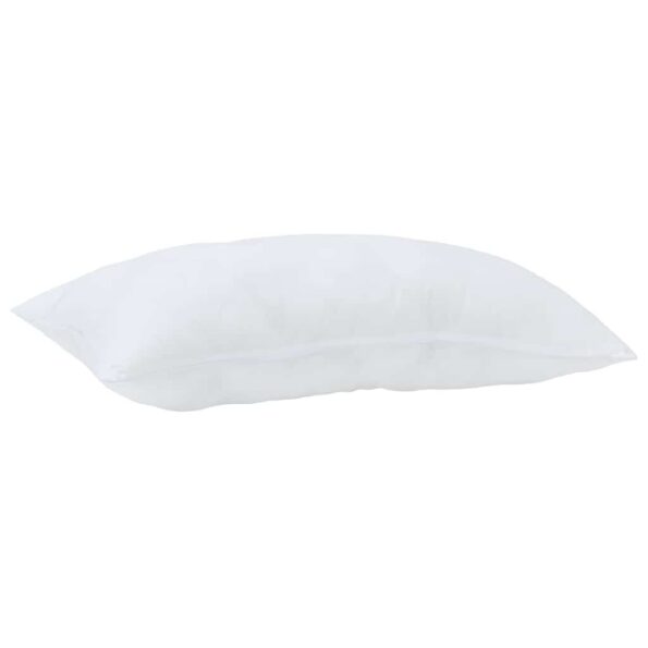 vidaXL Vankúše 2 pcs Biela 40 x 80 cm – Obrázok 4