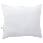 vidaXL Vankúše 2 pcs Biela 60 x 70 cm – Obrázok 6