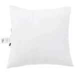 vidaXL Vankúš s vankúšom 2 pcs Biela 41 x 40 x 20 cm Polyester – Obrázok 2