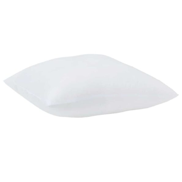 vidaXL Vankúš s vankúšom 2 pcs Biela 41 x 40 x 20 cm Polyester – Obrázok 3