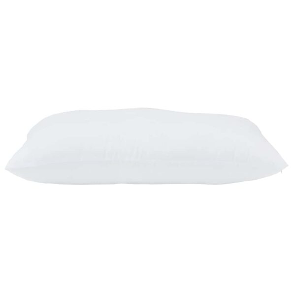 vidaXL Vankúš s vankúšom 2 pcs Biela 61 x 41 x 20 cm Polyester – Obrázok 5