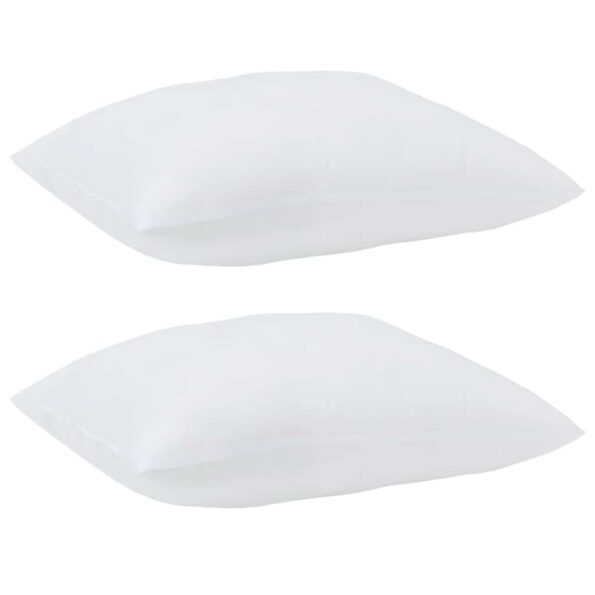 vidaXL Vankúše 2 pcs Biela 60 x 70 cm 85gsm 100% polyester – Obrázok 4