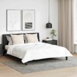 vidaXL Vankúš s vankúšom 2 pcs Biela 80 x 80 x 20 cm Polyester