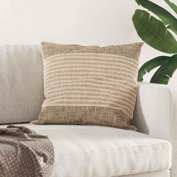 vidaXL Vankúš s vankúšom 2 pcs Biela 80 x 80 x 20 cm Polyester – Obrázok 7