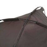 vidaXL Vyvýšená posteľ pre psa Hnedá Polyester, Kov Stredná – Obrázok 8