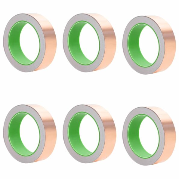 vidaXL Medená páska 6 pcs Medená 2000 x 5 cm – Obrázok 2
