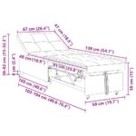 vidaXL Pohovka na spanie 3-v-1 Vytiahnuť Dizajn Tyrkysový Zamat – Obrázok 11