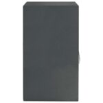 vidaXL elektronický digitálny trezor s policou tmavošedý 40x35x60 cm oceľ – Obrázok 4