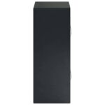 vidaXL Digitálny trezor so zámkom Tmavo šedá 35 x 31 x 80 cm Oceľ – Obrázok 4