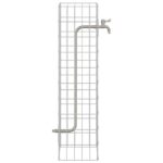 vidaXL Gabiónový faucet Strieborná 25 x 25 x 100 cm Nerezová oceľ – Obrázok 7