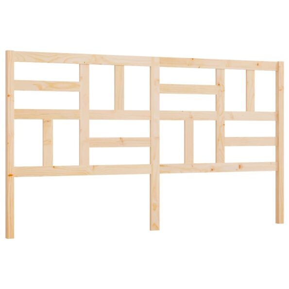 vidaXL Čelo postele 206x4x104 cm masívna borovica – Obrázok 2