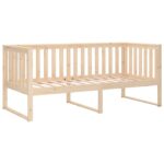 VidaXL Denná posteľ bez matraca 100x200 cm Borovicový masív – Obrázok 7