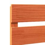 vidaXL Čelo postele Wengé 140 cm Masívna borovica – Obrázok 6