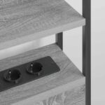 vidaXL Úložné čelo Sivá sonoma 90 cm Kompozitné drevo – Obrázok 5