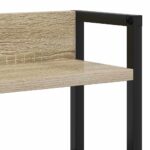 vidaXL Úložné čelo Sonoma Oak 100 cm Kompozitné drevo – Obrázok 10