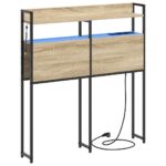 vidaXL Úložné čelo Sonoma Oak 100 cm Kompozitné drevo – Obrázok 2