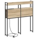 vidaXL Úložné čelo Sonoma Oak 100 cm Kompozitné drevo – Obrázok 8