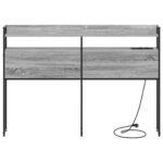 vidaXL Úložné čelo Sivá sonoma 120 cm Kompozitné drevo – Obrázok 6