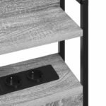 vidaXL Úložné čelo Sivá sonoma 120 cm Kompozitné drevo – Obrázok 9