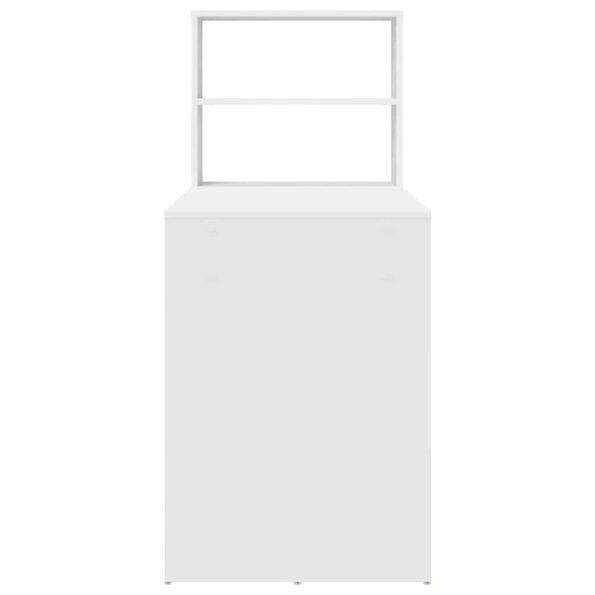 vidaXL Stôl s úložným priestorom Biela 113x54x120 cm Kompozitné drevo – Obrázok 6