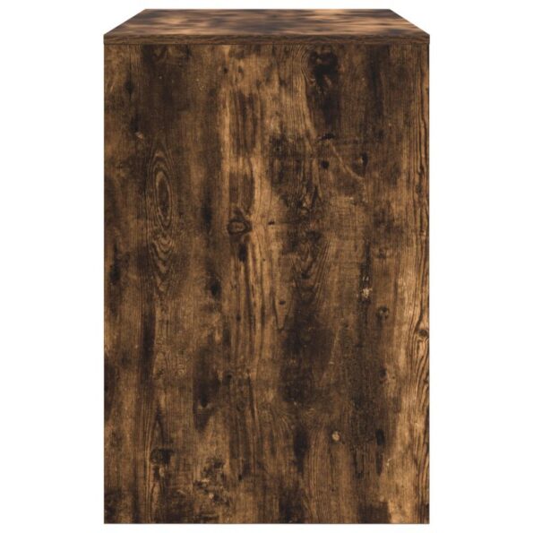 vidaXL Stôl Dymový dub Kompozitné drevo – Obrázok 5