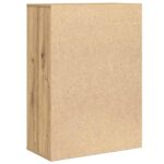 vidaXL Servírovacia skriňa so zásuvkou s poličkou s úložiskom s dverami dub artisan 79 x 38 x 80 cm – Obrázok 8