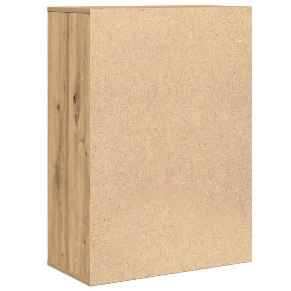 vidaXL Servírovacia skriňa so zásuvkou s poličkou s úložiskom s dverami dub artisan 79 x 38 x 80 cm – Obrázok 8