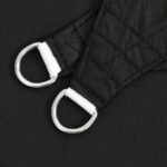 vidaXL Tieniaca plachta oxfordská látka obdĺžniková 5x7 m čierna – Obrázok 6