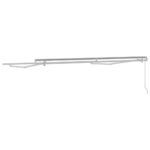 Markíza Manuálny Biela 3,5 x 2,5 m Kov – Obrázok 6