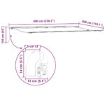 Markíza Manuálny Biela 6 x 3 m Kov – Obrázok 10