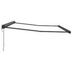 Markíza Antracit 4 × 3 m Kov – Obrázok 5