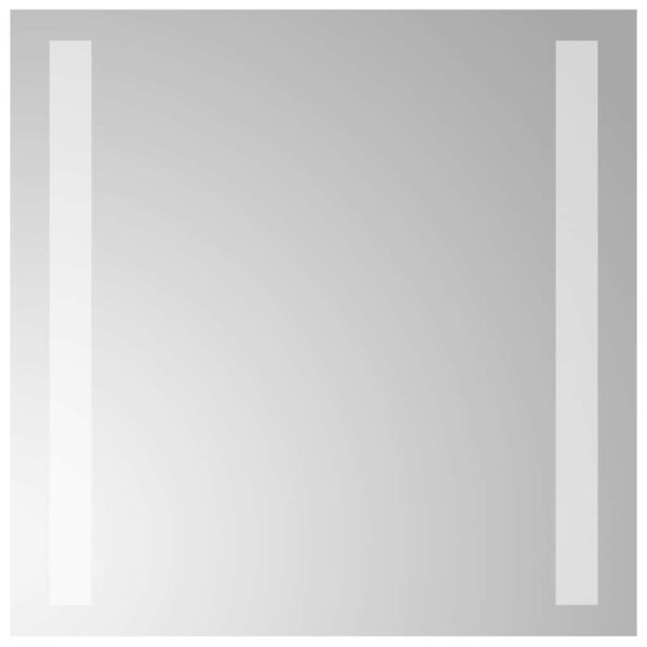 vidaXL LED kúpeľňové zrkadlo 30x30 cm – Obrázok 2