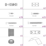 vidaXL Kurník 268x100x190 cm kov – Obrázok 2