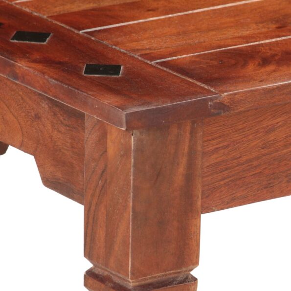 vidaXL Lavička 110 cm, akáciový masív – Obrázok 4