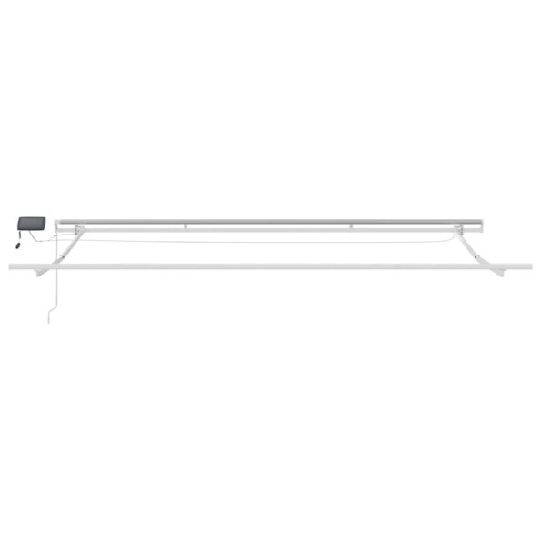 vidaXL Zatemniteľná markíza Modrá a biela 500 × 300 cm – Obrázok 9