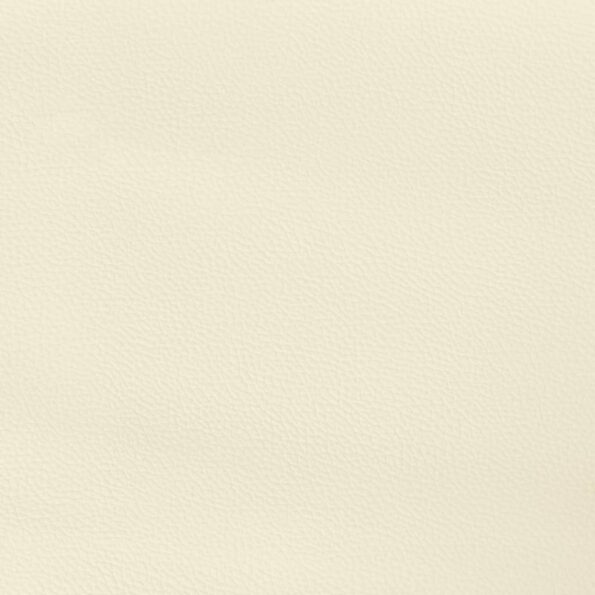 vidaXL Čelo postele krémové 144x5x118/128 cm umelá koža – Obrázok 7