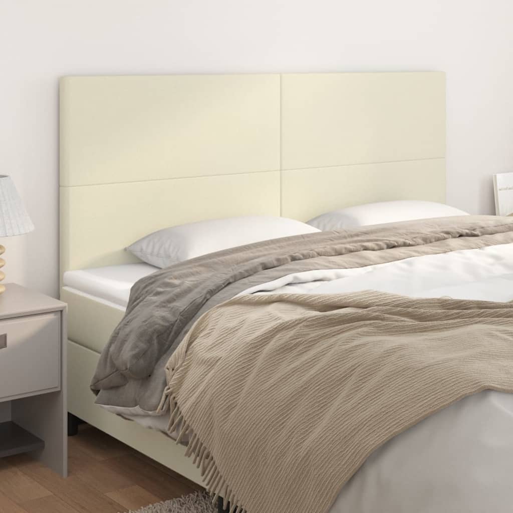 3116150_1.jpg vidaXL Čelo postele krémové 160x5x118/128 cm umelá koža – Obrázok 1
