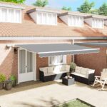 Markíza s Manuálny Biela 4 × 3 m Kov