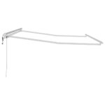 Markíza Manuálny Biela 3,5 x 2,5 m Kov – Obrázok 5