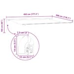 Markíza Manuálny Biela 4,5 × 3 m Kov – Obrázok 10